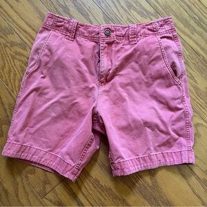 Men’s red camel cotton short Casual Shorts size 32